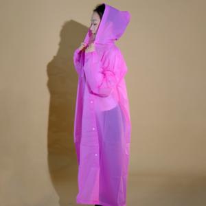 Ponchos de lluvia de plástico EVA impermeables para hombres y mujeres, <span class=keywords><strong>chubasquero</strong></span> de gran tamaño con logotipo impreso, chubasqueros directos de fábrica - Product Image 4