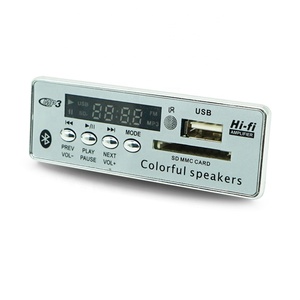 Bộ Mô-đun Loa <span class=keywords><strong>Bluetooth</strong></span> Máy Nghe Nhạc MP3 <span class=keywords><strong>Bluetooth</strong></span> 12V Bảng Mạch Giải Mã Mạch PCB Radio FM Cho Xe Hơi Thẻ SD - Product Image 5