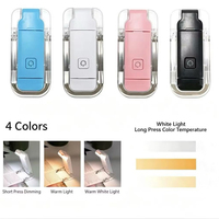 Lampe de lecture LED rechargeable USB TAIKOO à clipser, protection oculaire, portable, à économie d'énergie, en plusieurs couleurs