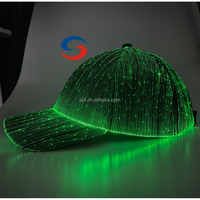Cappello da Baseball LED RGB all'Ingrosso - Cappello Unisex Luminoso al Buio per Sicurezza nelle Feste Notturne