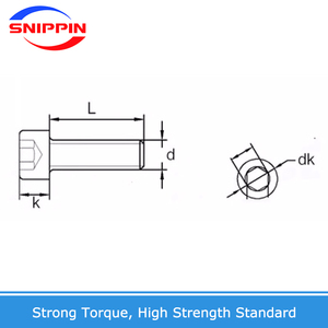 M1.4 M1.6 M2 M2.5 M3 M4 M5 M6 M8 M10 không chuẩn 304 A2 thép không gỉ lục giác HEX ổ cắm Nắp Allen đầu vít Bu lông đầu nhỏ - Product Image 6