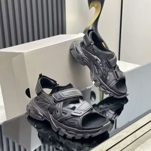 Sandalias de Moda para Hombre con Punta Abierta, Pantuflas de Alta Calidad para Hombre y Mujer, Zapatos de Cuero Genuino, Estilo Deportivo Informal para Caminar al Aire Libre - Product Image 5