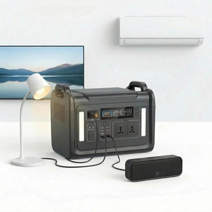 แบตเตอรี่ Lifepo4 2400W เครื่องกำเนิดไฟฟ้าพลังงานแสงอาทิตย์แบบพกพา ชาร์จเร็ว เครื่องกำเนิดไฟฟ้าพลังงานแสงอาทิตย์สำหรับรถบ้านและกิจกรรมกลางแจ้ง - Product Image 1