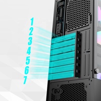 Boîtier PC de jeu LOVINGCOOL fabriqué en Chine, vente chaude, prend en charge les cartes graphiques longues, SSD 2,5 pouces et disques durs, idéal pour l'e-sport