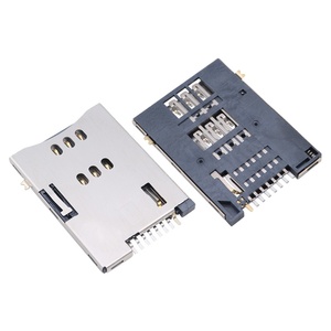 Molex 475532001微型sim卡座自弹出8针H3.65中卡微型sim卡座连接器 - Product Image 1