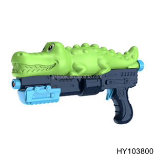 Kunststoff Tier Wasser pistolen Spielzeug Outdoor Shooting Spielzeug Pistole Pistole Dinosaurier Luftdruck Wasser pistole für Kinder - Product Image 6