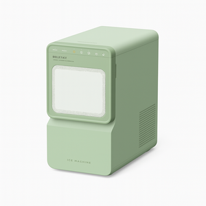 Kompakte und effiziente tragbare <span class=keywords><strong>Mini</strong></span>-Eismaschine, One-Touch-Steuerung für die schnelle Eis abgabe - Product Image 1