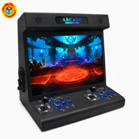Игровой автомат для 2 игроков, мини-аркадный шкаф, ретро-консоль для домашних развлечений