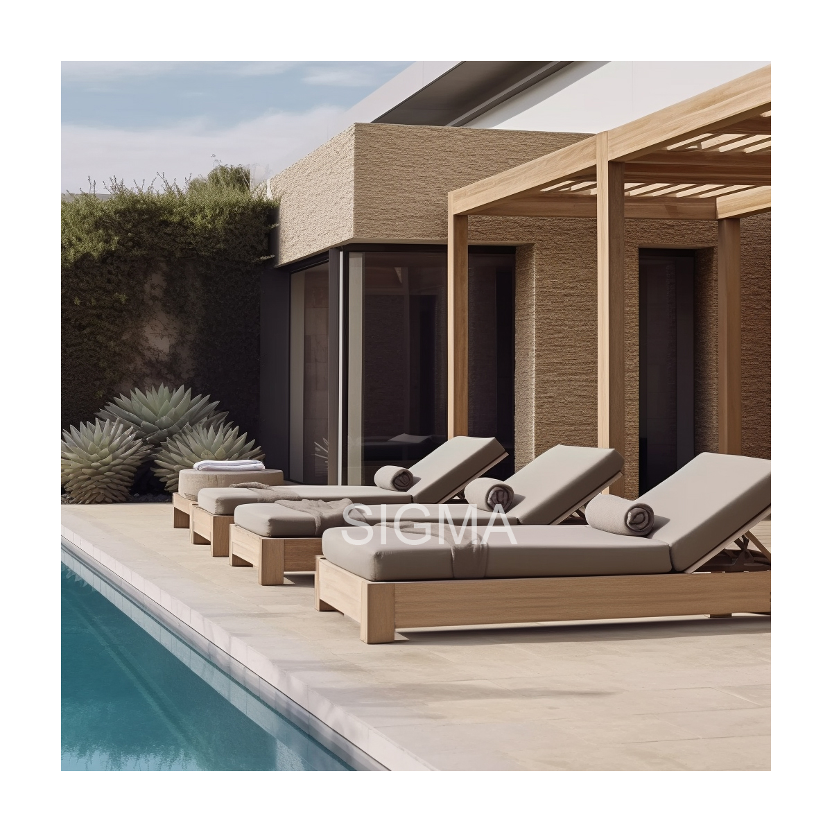 Wholesale China Modernos Estilo Modern Luxury Design Low Price Comfort Patio Day Bed Outdoor Garden Lounge Set Furniture