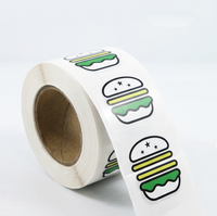 Autocollants de logo autocollants en rouleau personnalisés, étiquettes en vinyle imperméables pour bouteilles et emballages, étiquettes de produits commerciaux