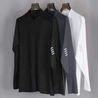 Veste coupe-vent pour hommes, séchage rapide, fermeture à glissière, vêtements de sport, pour entraîneurs tactiques, fitness, polyester