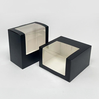Boîte de rangement élégante en papier PVC pour casquettes de baseball, motif ethnique, résistante à l'eau, emballage écologique pour vêtements