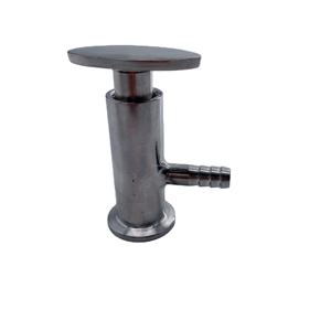 하이 퀄리티 위생 스테인레스 스틸 양조 증류 와인 만들기 장비 DN10 척 34mm 맥주 샘플 밸브 수동 물 - Product Image 1