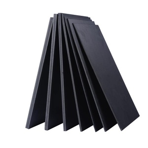 Expanded PVC Sheets Black Flexible Durable Plastic Board Sheet Printable Board for Signage and Crafts