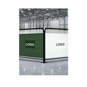 Đục lỗ tấm lưới an toàn dây xây dựng rào cản bảo vệ kho hội thảo tách hàng rào cho công nhân kim loại moq - Product Image 3