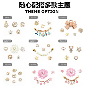 PU Pet <b>Collar</b> Traction Rope Set Diamond Accessories <b>Dog</b> <b>Collar</b> Pickup Bag - Product Image 2
