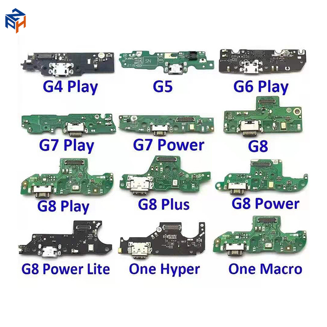 USB Charging Port Flex Cable for MOTOROLA G4 G5 G6 G7 G8 G9 G4 Play G5 G6 G7 Play/plus Power Dock Connector Charging Port Board