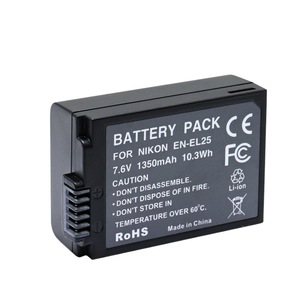 EN-EL25 1350mAh Battery for Nikon Z30 ZFC Z50 Mirrorless <b>Camera</b> CE RoHS Certified Wholesale Bulk 0-Cycle Top Cell - Product Image 2