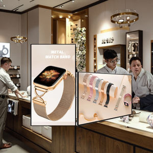 Pantalla Táctil LCD Interactiva <span class=keywords><strong>de</strong></span> 43, 55 y 65 Pulgadas con <span class=keywords><strong>Windows</strong></span> y Android, IP65, para Publicidad en Tiendas Minoristas, Señalización Digital - Product Image 4