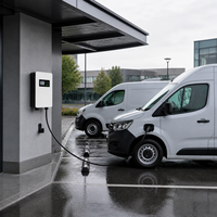 APP Wi-Fi Akıllı GBT Elektrikli Araç Şarj Cihazı 400V Yer Tipi EV Şarj Cihazı Fonksiyonu LCD 4.3 İnç Dokunmatik Ekranlı