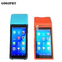 Imprimante portable 3G NFC Terminal de point de vente portable Android Scanner de code QR Dispositif PDA pour la logistique et les magasins de détail