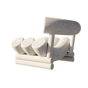 Sillón Reclinable Decorativo de Diseño de Lujo, Sillón <span class=keywords><strong>Individual</strong></span> con Brazos, Sillones Pequeños Tipo <span class=keywords><strong>Puff</strong></span>, Sillas de Madera Relajantes para Cafetería y Restaurante - Product Image 6