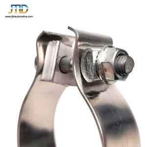 304不锈钢汽车涡轮增压使用排气系统锁紧螺母带76毫米排气管o型圈夹 - Product Image 3