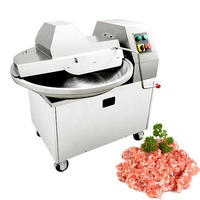 Machine à découper la viande à bol en acier inoxydable 20L 30L 50L, vente directe usine, pour la transformation de la viande et la fabrication de saucisses