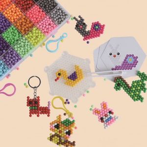 DIY Acrylic A-Z Letter Beads <b>Kit</b> for Children <b>Magic</b> Water Beads Gun Toy Polymer Soft Clay for Bracelet Making Playdough Slime - Product Image 4