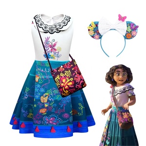 <span class=keywords><strong>Encanto</strong></span> Mirabel disfraz vestidos niños niñas princesa vestido <span class=keywords><strong>Encanto</strong></span> Cosplay Halloween carnaval disfraces con accesorios gratis - Product Image 3