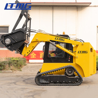 Minipala Cingolata Escavatore 700KG 850KG 950KG 55KW 75CV con Trinciatrice Forestale