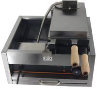 Nouvelle conception commerciale électrique de bouche ouverte de machine de gaufrier en forme de poisson Taiyaki pour les petites entreprises