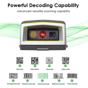 Escáner de Código de Barras CMOS Portátil Effon PG05, Recopilación de Datos con Manos Libres, IP65, 1D/2D, Gestión de Inventario de Almacén, 2 Años de Garantía - Product Image 3