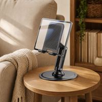 Support de tablette de bureau populaire X88plus avec réglage sur trois axes et double articulation