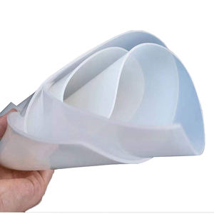 Película de silicona translúcida blanca, lámina de goma de silicona a prueba de humedad, absorción de impacto - Product Image 3