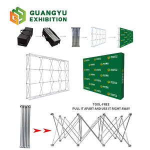 Xách tay pop-up triển lãm thương mại hiển thị quảng cáo đứng với Banner cho <span class=keywords><strong>EXPO</strong></span> triển lãm tường Bảng hiển thị - Product Image 5