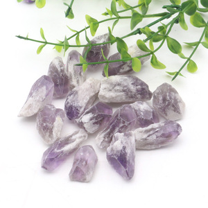 หินคริสตัลธรรมชาติแบบขายส่งจำนวนมาก อะเมทิสต์แบบหยาบ ซิทรินแบบปลายแหลม สำหรับการบำบัด - Product Image 5