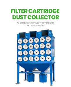 Collecteur de poussière industriel à tambour silencieux, haute efficacité 99,9 %, avec filtre à cartouche, nettoyage par <span class=keywords><strong>jet</strong></span> pulsé, écologique, 10 gallons - Product Image 2