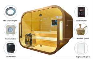 Hot bán New Arrival Ironman quang phổ đầy đủ hồng ngoại phòng tắm hơi giường Pod Carbon Panels thiết kế hiện đại Red Light Therapy-Bath đánh giá - Product Image 6