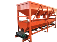 Machine de pesage et d'alimentation d'engrais organique à contrôle automatique trémie d'alimentation et d'engrais de convoyeur