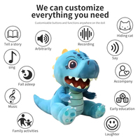 Jouets de peluche de sirène unisexe personnalisés un PC tissu en peluche doux PP coton remplissage style mignon fonction amusante cadeaux de bébé