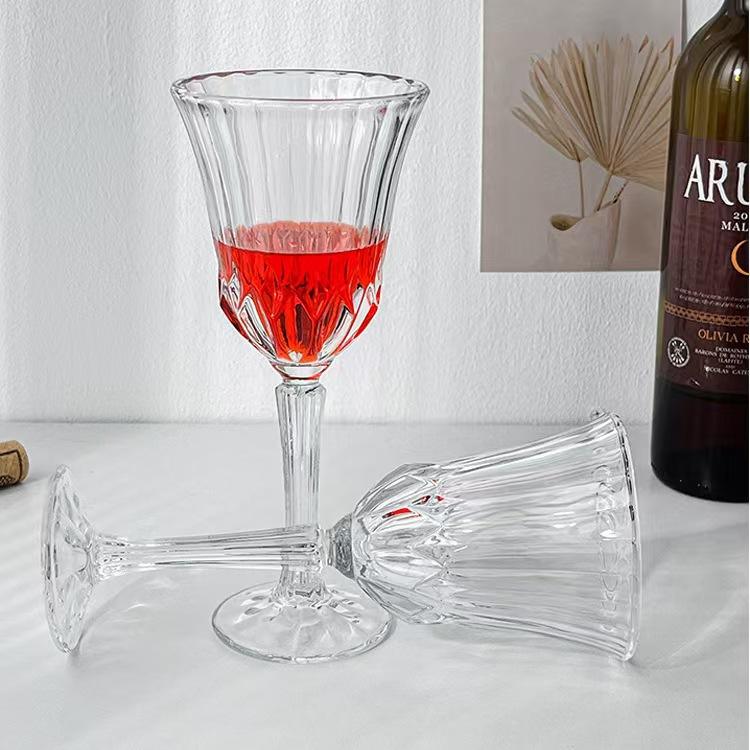 clear wine glass 210ml