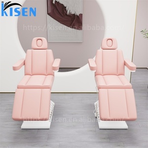 Kisen Nouveau Lit de Beauté Design Tendance Table de Massage Moderne pour Salon Matelas de Haute Qualité Chaise pour Extensions de Cils 3/4 Moteurs avec Commande au Pied - Product Image 6