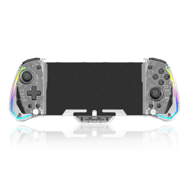 New Arrival RGB Six-axis Gyroscope Gamepad Double Vibration Function Handheld Game Controller for Nintendo Switch/OLED Joystick