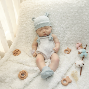 Muñeca Bebé <span class=keywords><strong>Reborn</strong></span> de Silicona Suave de 18 Pulgadas, Juguete <span class=keywords><strong>para</strong></span> Niños con Almohada/Chupón/Pañal/Biberón - Product Image 3