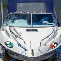 Feux de navigation LED marins étanches pour bateau, feux latéraux de signalisation rouge et vert, feux de proue pour bateau