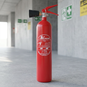 Extintor de CO2 de 2 kg para Equipos Eléctricos y Vehículos - Product Image 3