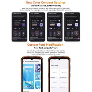 Điện thoại mạnh mẽ chống nước Global Blackview Oscal Marine 2, 8GB+256GB, màn hình 6.56 inch, Android 15, 4G, pin 11000mAh - Product Image 5