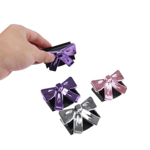 Clip de ceinture de sécurité pour femme enceinte, type limiteur, en plastique ABS, rose, argent, violet, paire, pour ceintures de sécurité de voiture - Product Image 1