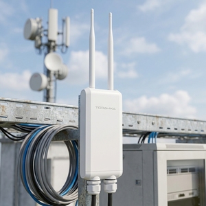TH-OA81 IP66กลางแจ้งไร้สาย <span class=keywords><strong>AP</strong></span> 300Mbps 2.4G ความจุสูงจุดเชื่อมต่อ WIFI - Product Image 3